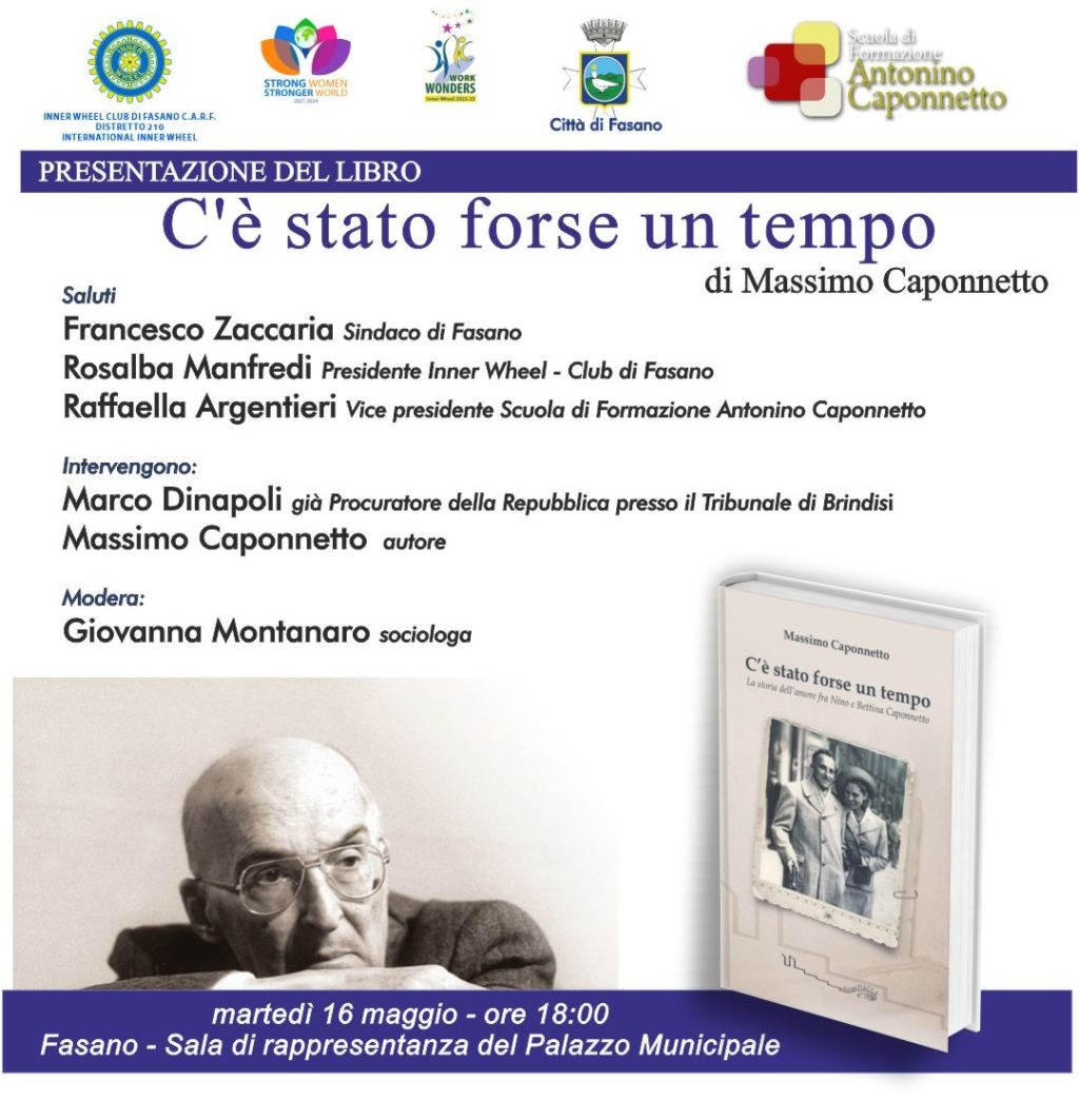 L Inner Wheel Presenta Il Libro C Stato Forse Un Tempo Di Massimo