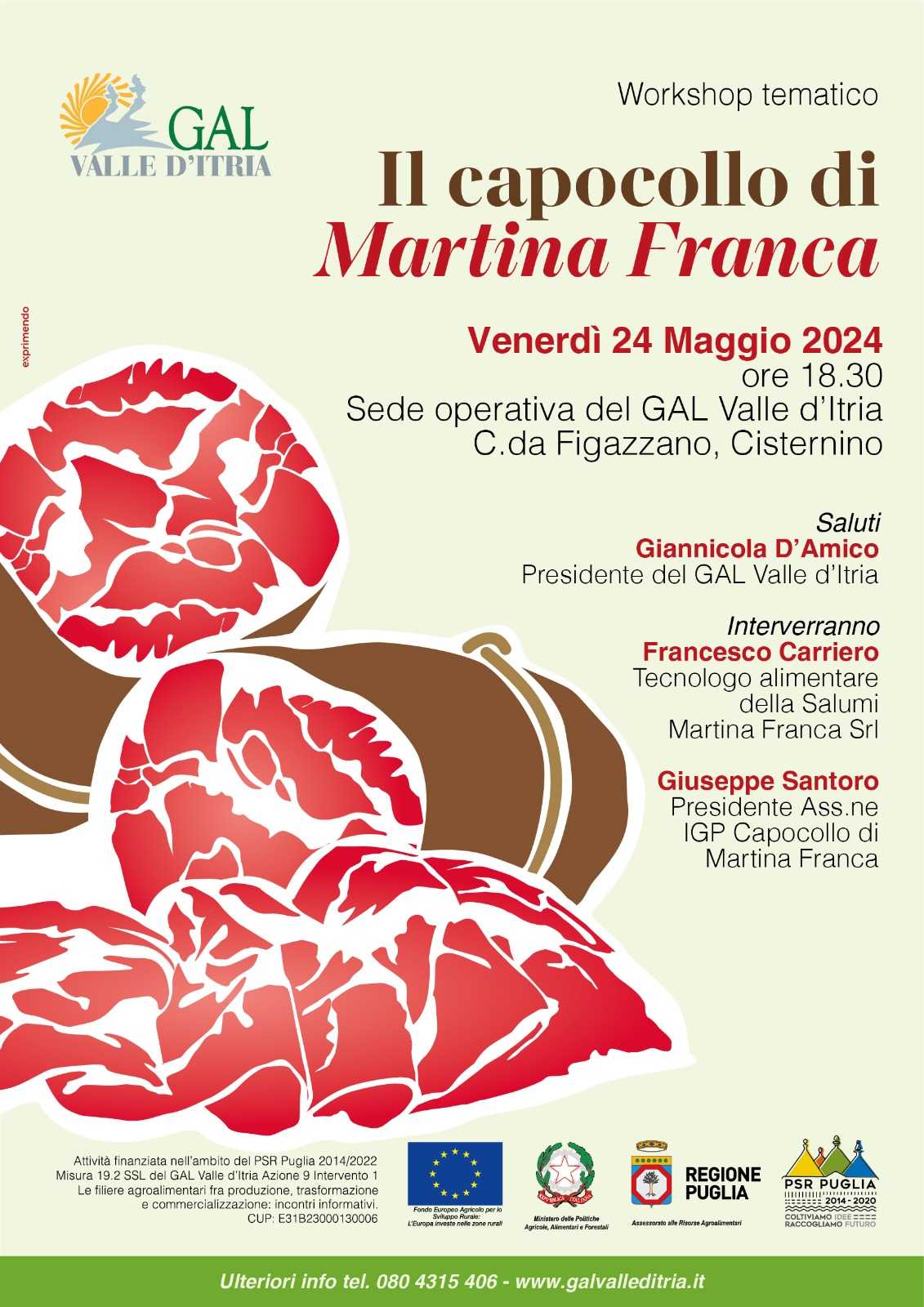 Il Capocollo di Martina Franca fra promozione e valorizzazione