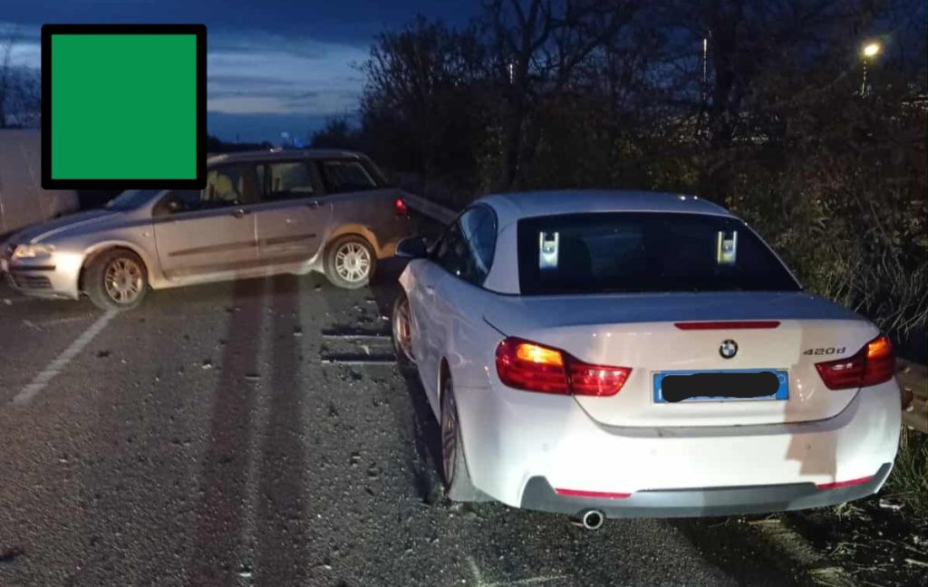 Incidente sulla circonvallazione di Pezze di Greco, due feriti