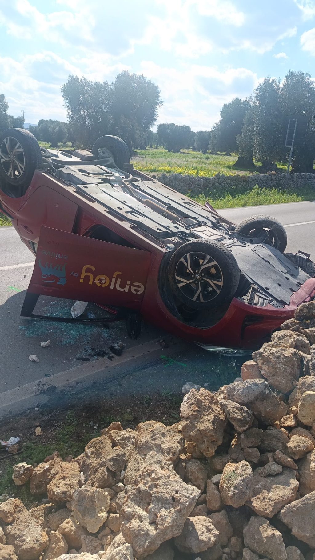 Incidente sulla Fasano-Savelletri, nessun ferito