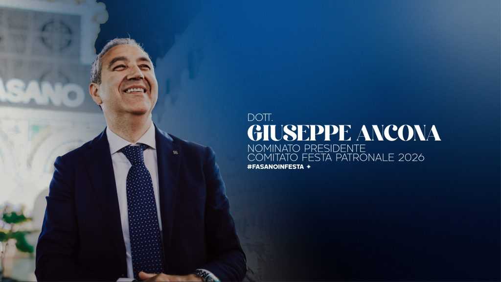 Fasano, al via i preparativi per la Festa dei Santi Patroni: Giuseppe Ancona riconfermato presidente