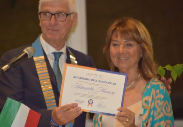 Rotary Club Fasano, Antonietta Mancini eletta nuova presidente
